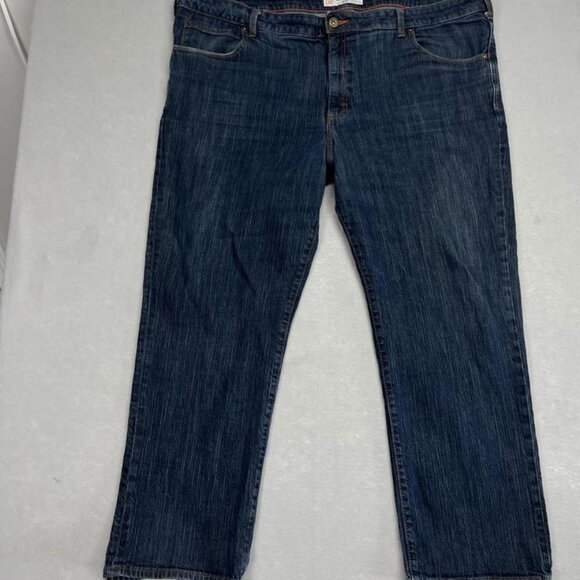Lee Modern Series Straight Fit Jeans Straight Leg Denim Blue Mens 48x30 - Picture 1 of 6